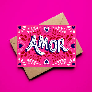 Amor "Love" Card