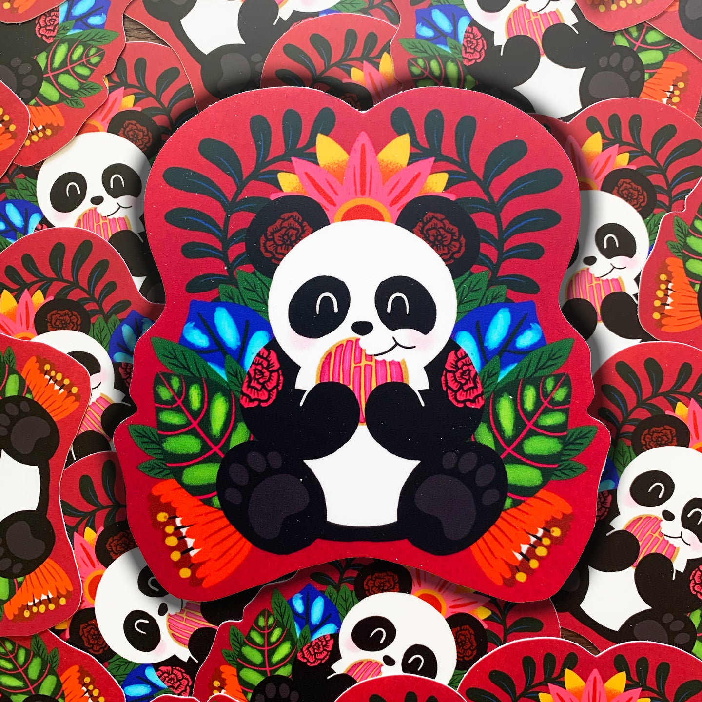 Conchi-Panda Sticker