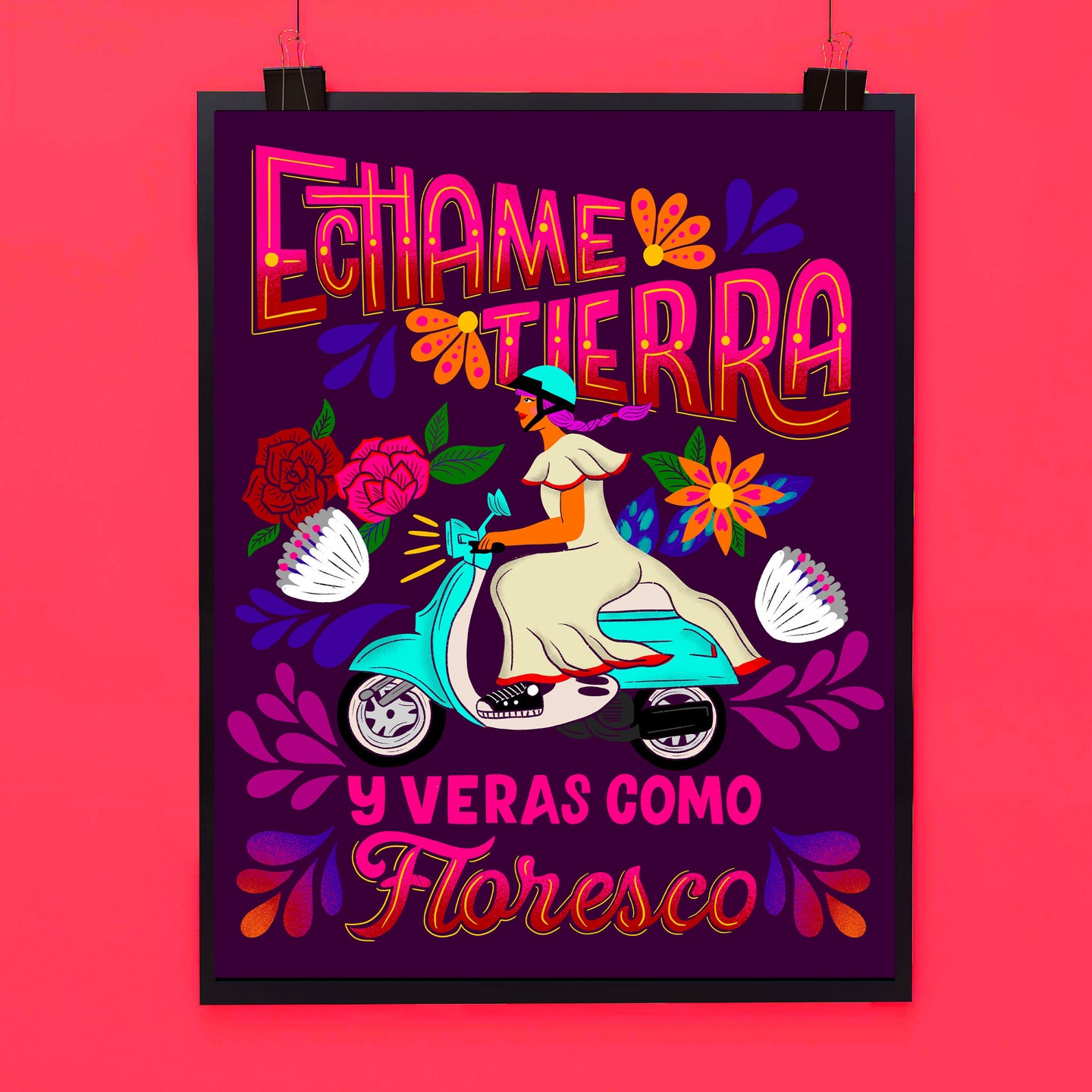 Echame Tierra Poster